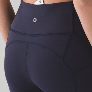 Lululemon All The Right Places II Midnight Navy Sx. 8 High Rise 28"